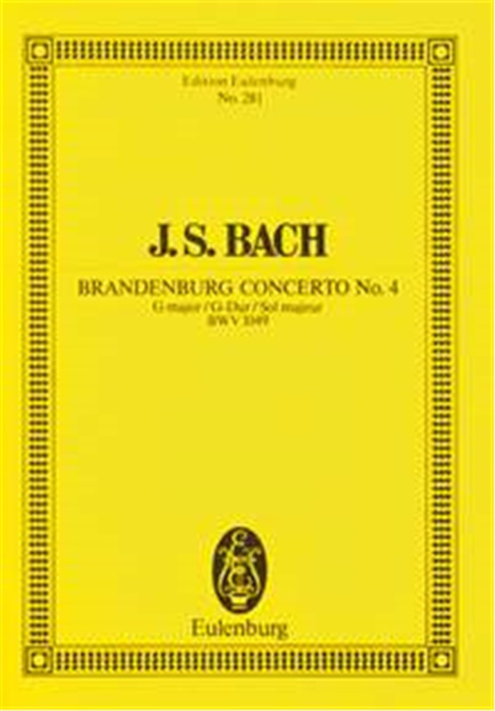 Brandenburgs Concert 4 Bwv1049